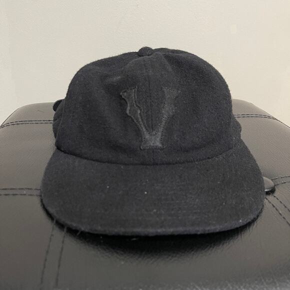 Vans Black Embroidered V Dad style Baseball cap OS - Picture 5 of 7